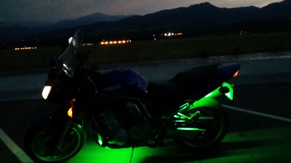lights on motorcycle